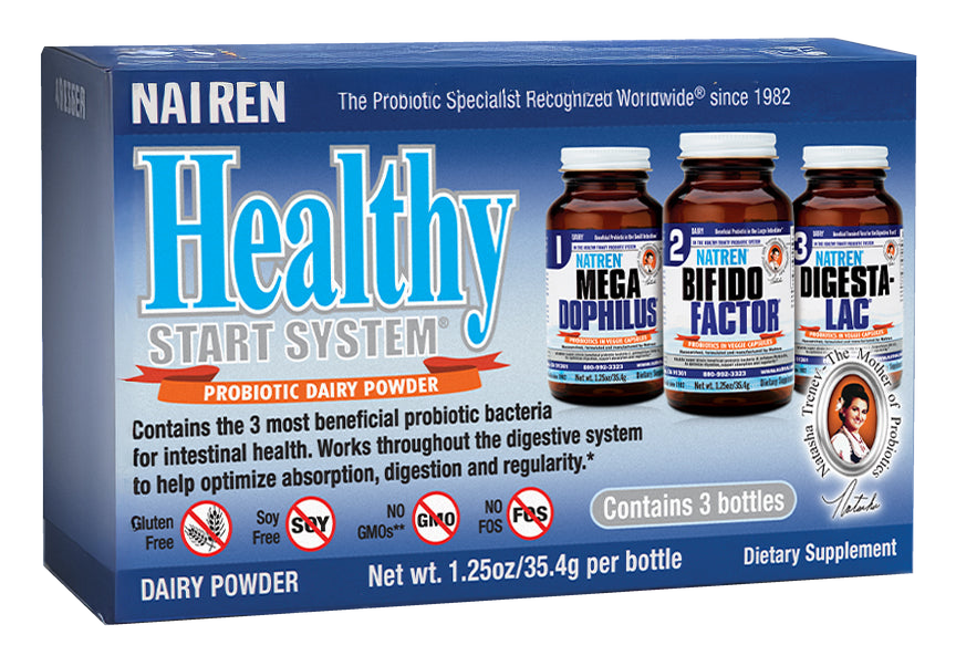 Healthy Start System - Powder — 3 × 1.25oz powders in current packaging