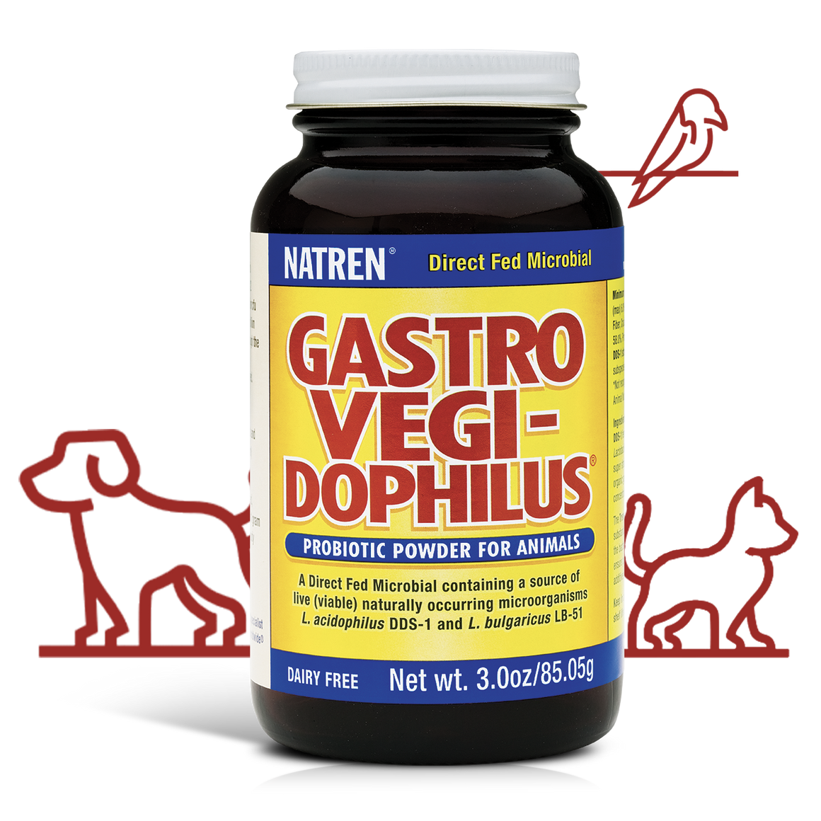 GASTRO VEGI-DOPHILUS - Probiotic For Pets