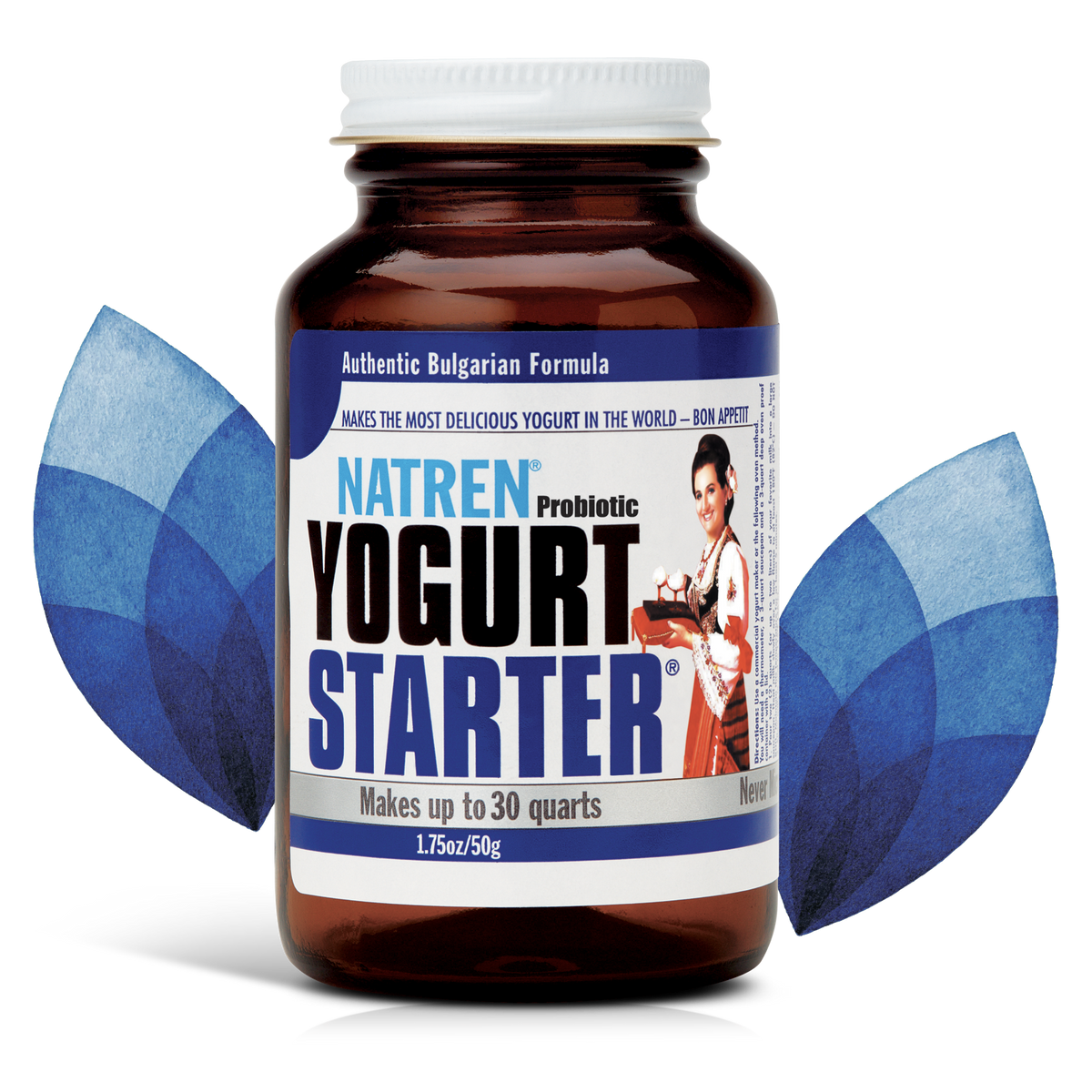 Natren Yogurt Starter, Probiotic Powder for Homemade Yogurt, Authentic