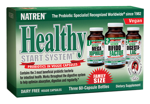 healthy start system 1, 60; product on a transparent background