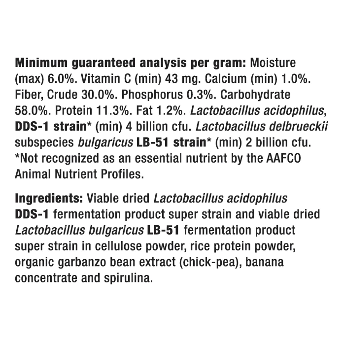 Gastro Vegi-Dophilus - Probiotic For Pets