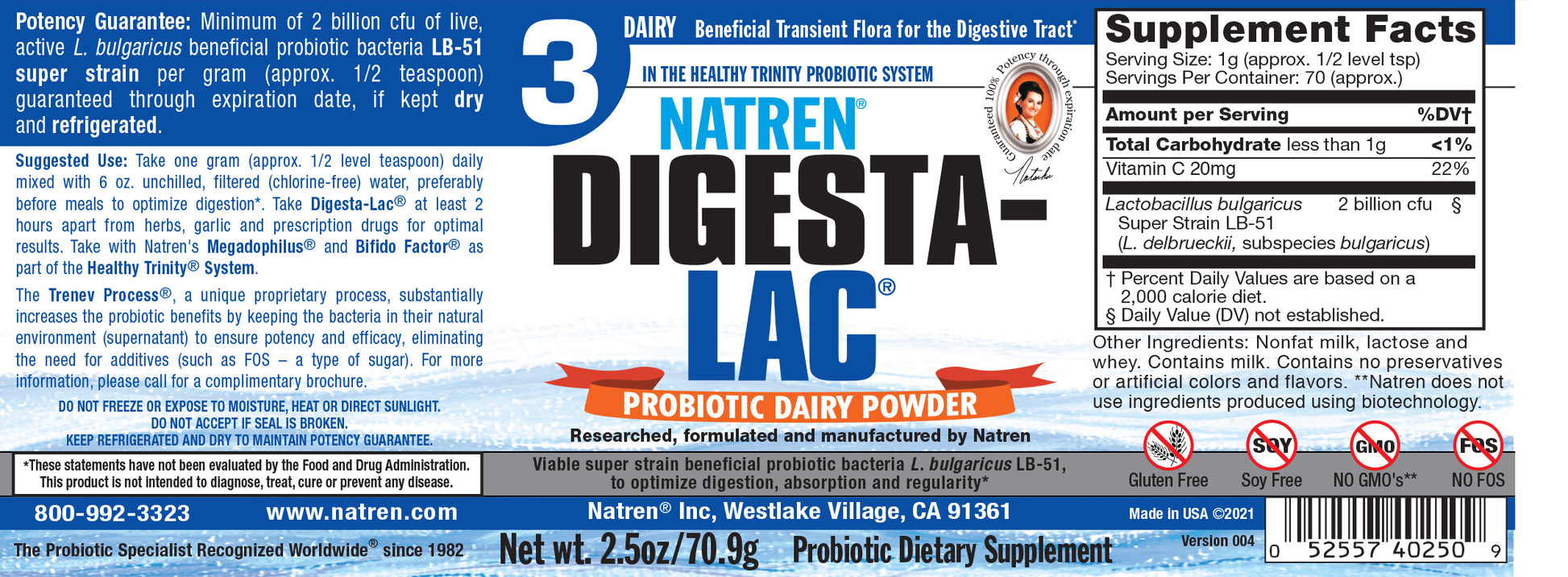 Digesta-Lac - Powder