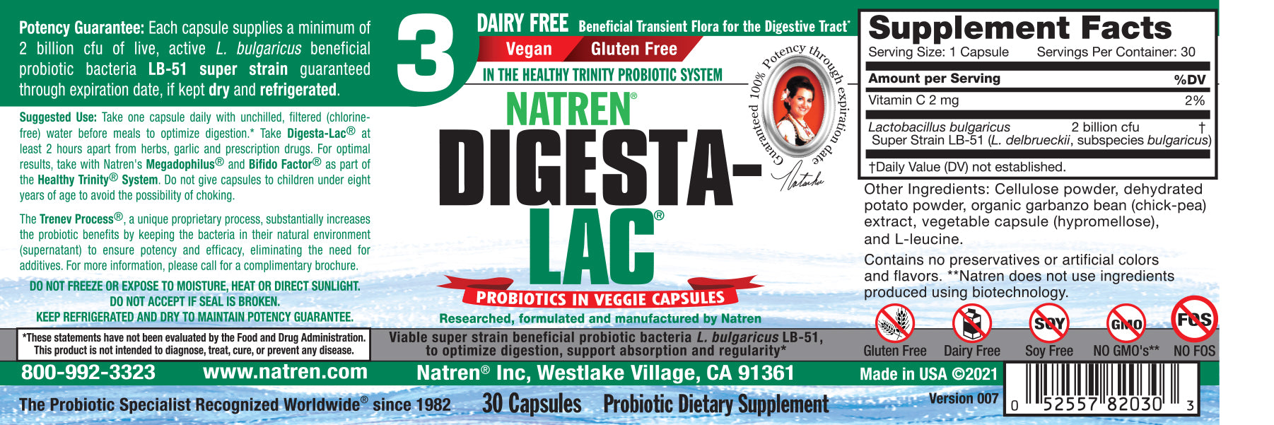 Digesta-Lac - Capsules
