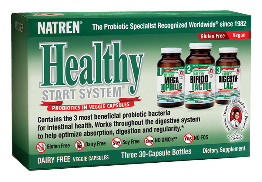 Healthy Start System - Capsules — 3 × 30 capsules in current packaging