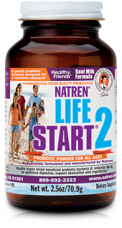 Life Start 2 - Probiotic Powder — 2.5oz powder in current packaging